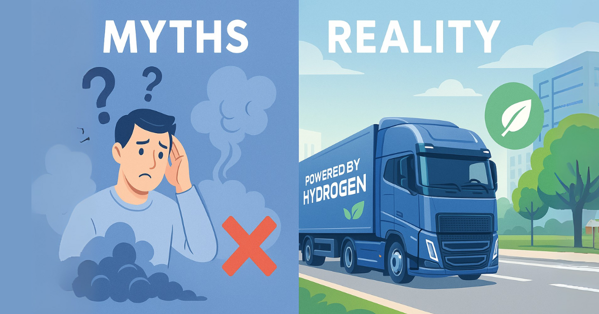 Myths about hydrogen in transport: what is no longer true?