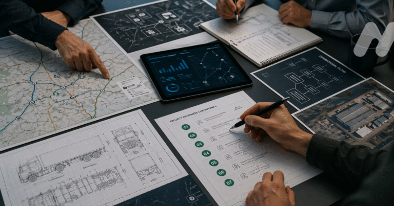 Decision-making framework and project readiness planning in zero-emission logistics