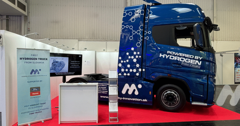 Vodíkový ťahač MIP na IAA Transportation 2026 v Hannoveri
