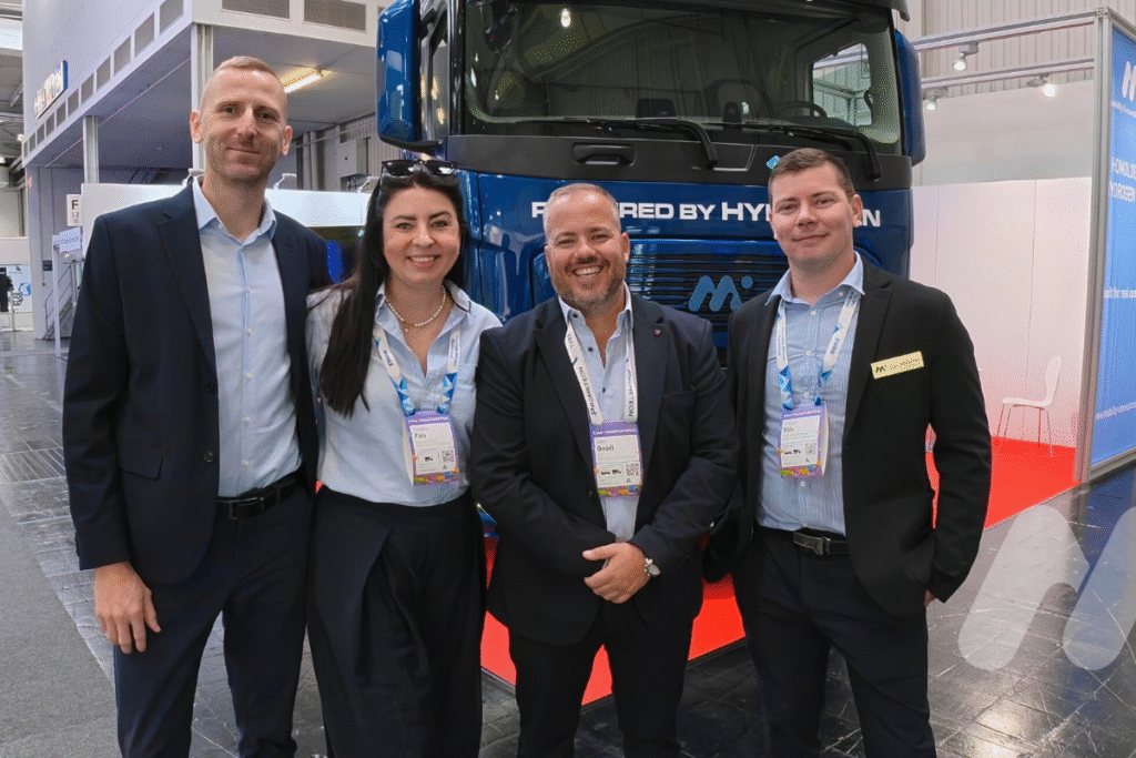 The Mobility & Innovation Production team at the IAA TRANSPORTATION trade show in Hanover
